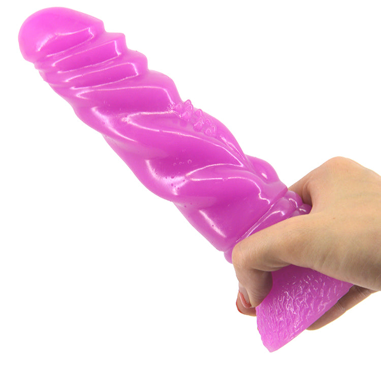 Large Silicone Anal Dildo 8 Inch - Realistic Butt Plug with Suction Cup