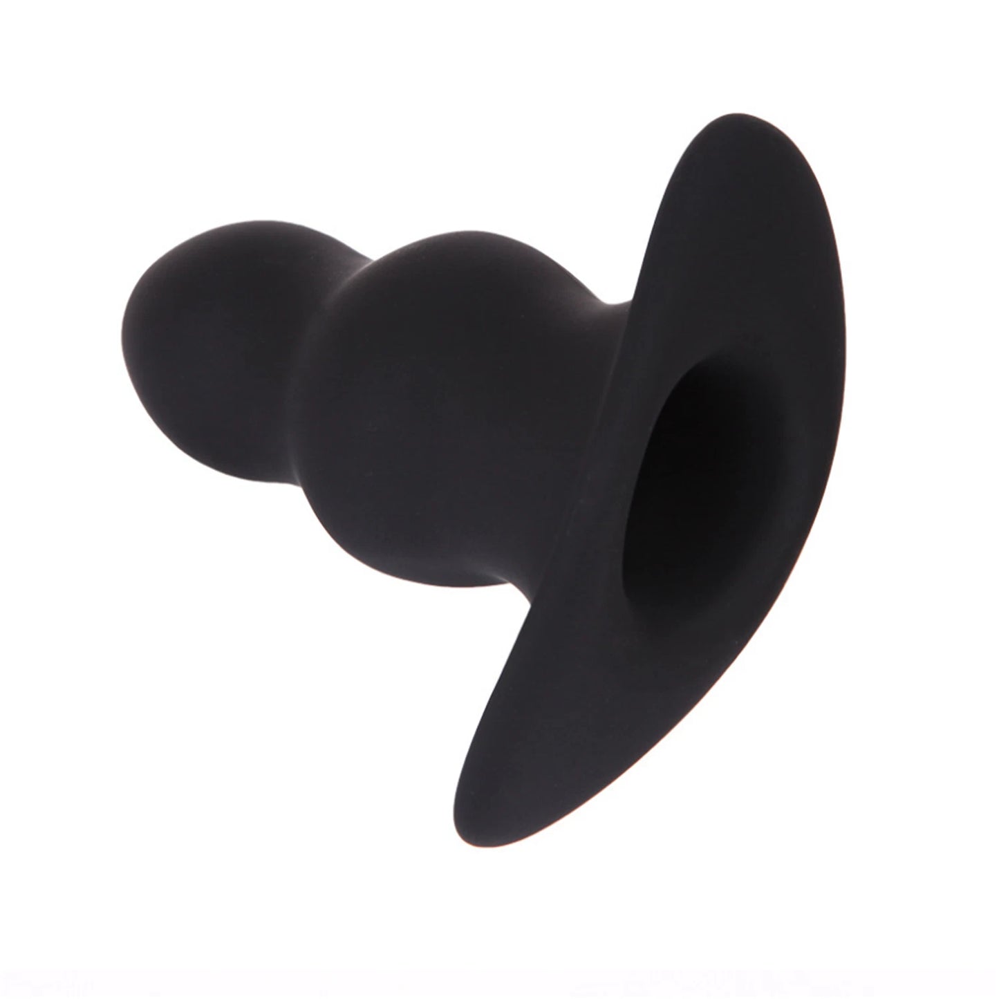 Hollow Butt Plug Silicone Anal Tunnel Plug 3 Sizes Available Open Centre Design