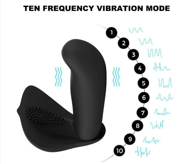 Remote Control Vibrating Sex Toy 10 Mode Wireless Vibrator USB Rechargeable