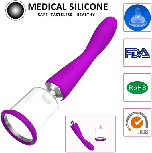 dual motor vibrator breast suction g-spot UK