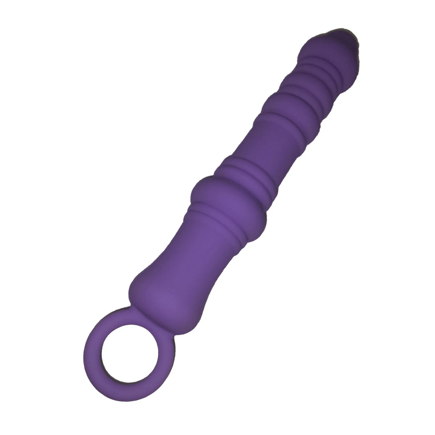 Real Feel Silicone Butt Plug 7 Inch Slim Anal Unisex Dildo Sex Toy