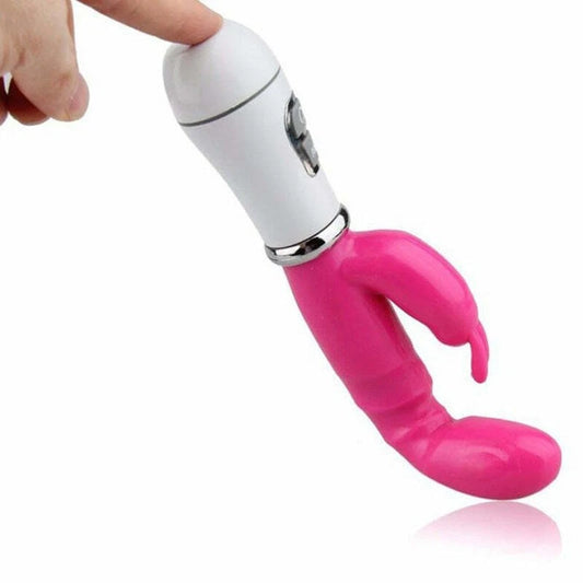 Rabbit Vibrator Dual Stimulation 7 Modes G-Spot Clitoral Vibrator Waterproof