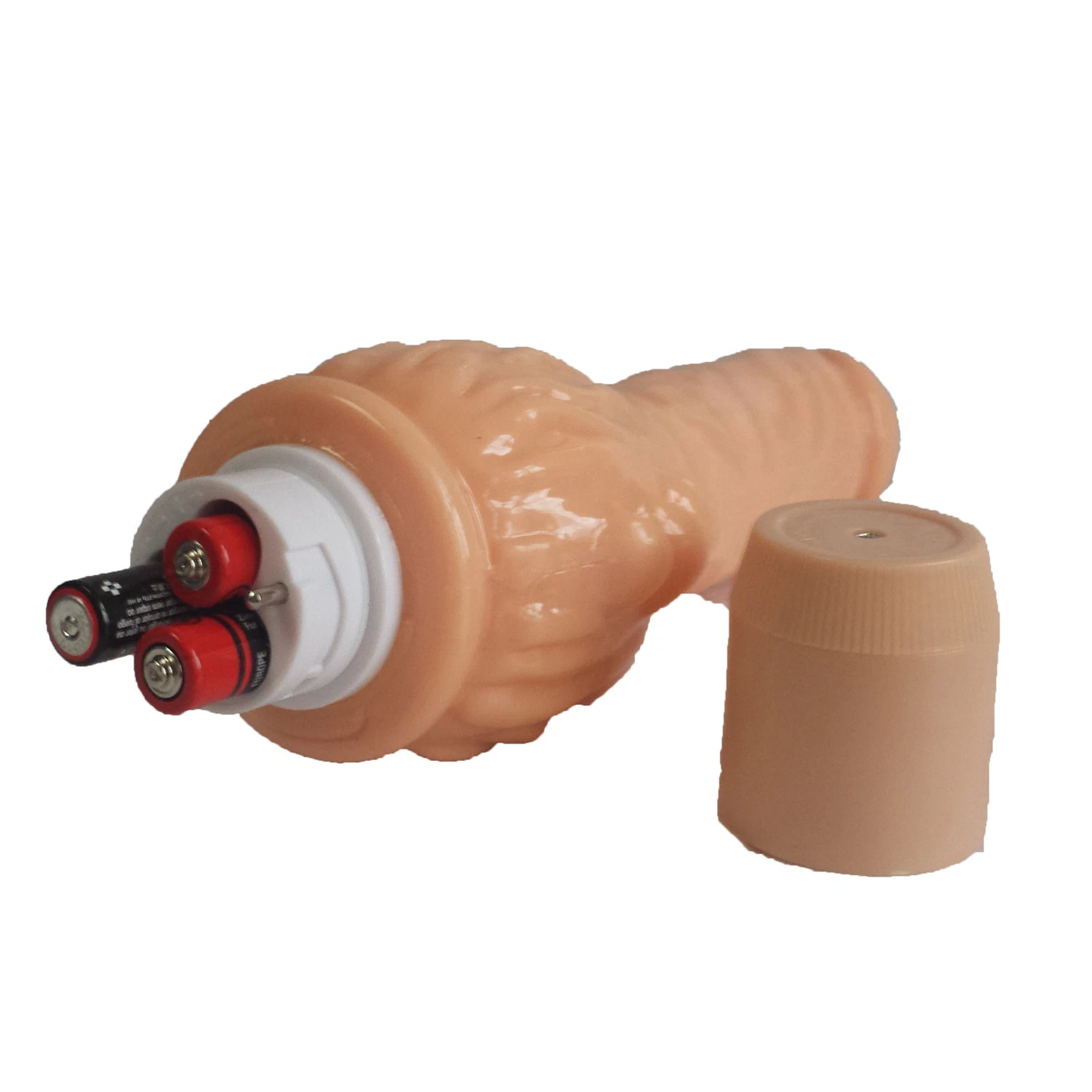 Extra-Large 8" Vibrating Double Dildo Silicone Sex Toy