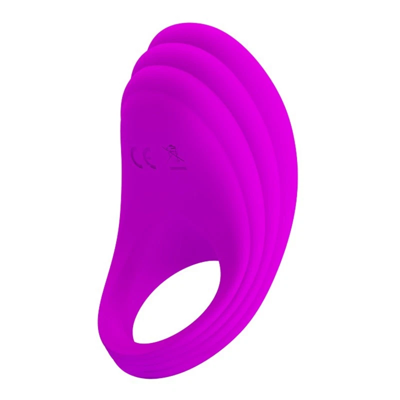 Multispeed Vibrating Cock Ring USB Rechargeable Male Vibrator Sex Toy
