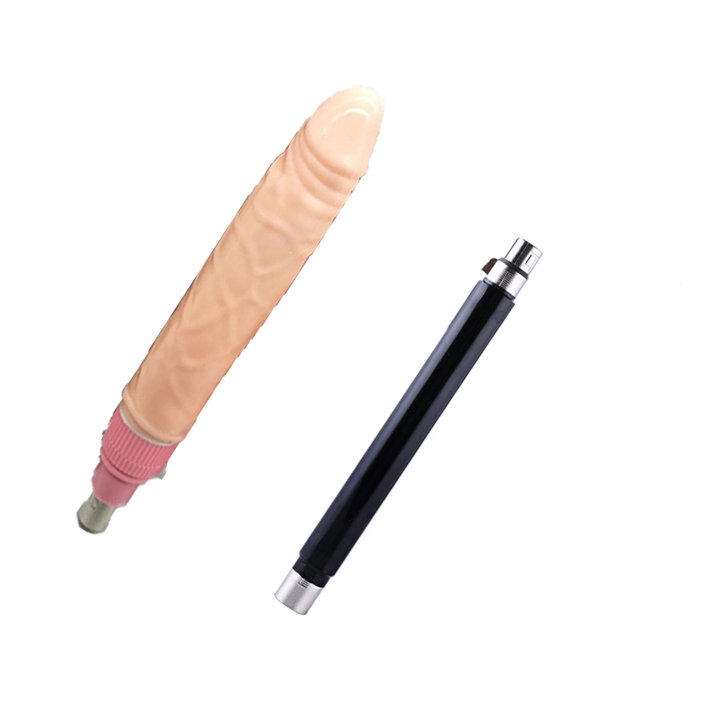 Sex Machine Attachment Bundle - Complete Dildo & Extension Set