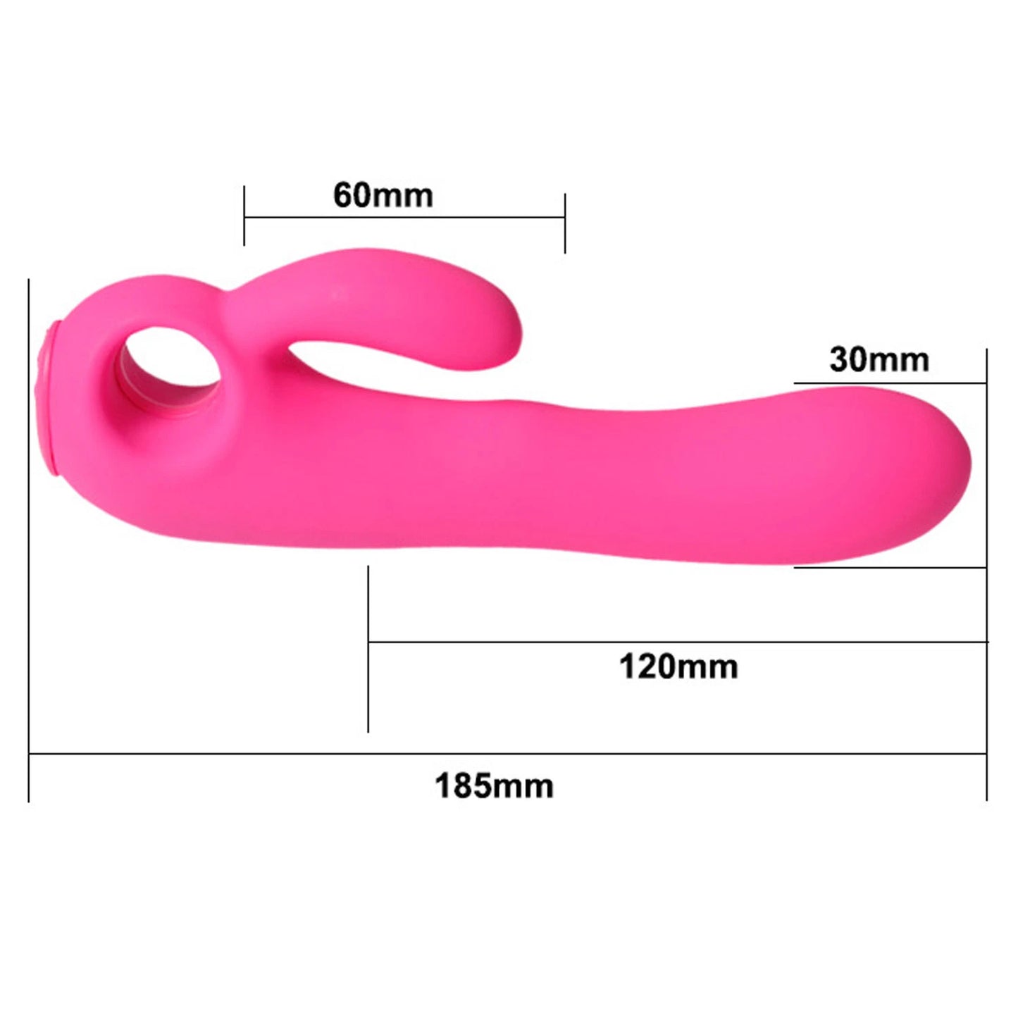 Rabbit Vibrator G-Spot Luxury Dual Motor Clitoral Vibrator USB Rechargeable