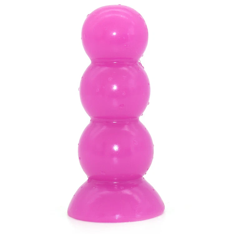 Tapered Silicone Anal Trainer 5.7 Inch - Beginner Butt Plug with Suction Cup