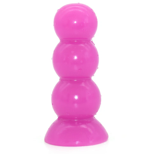 Tapered Silicone Anal Trainer 5.7 Inch - Beginner Butt Plug with Suction Cup