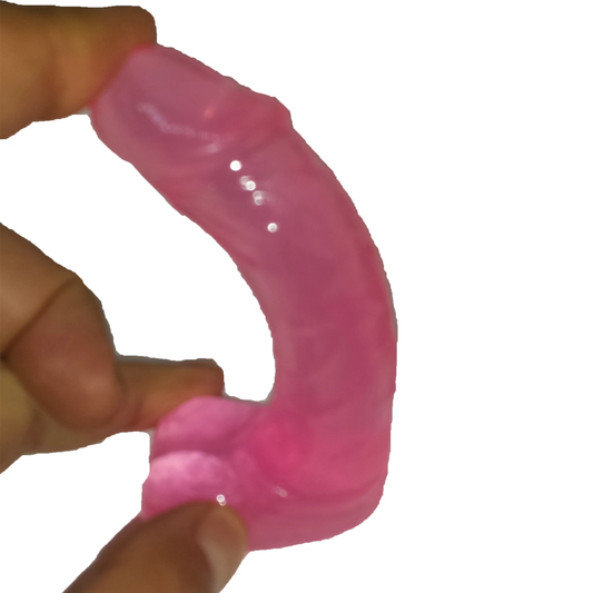 Mini Jelly Silicone Dildo 4.5 Inch Discreet Travel Sex Toy